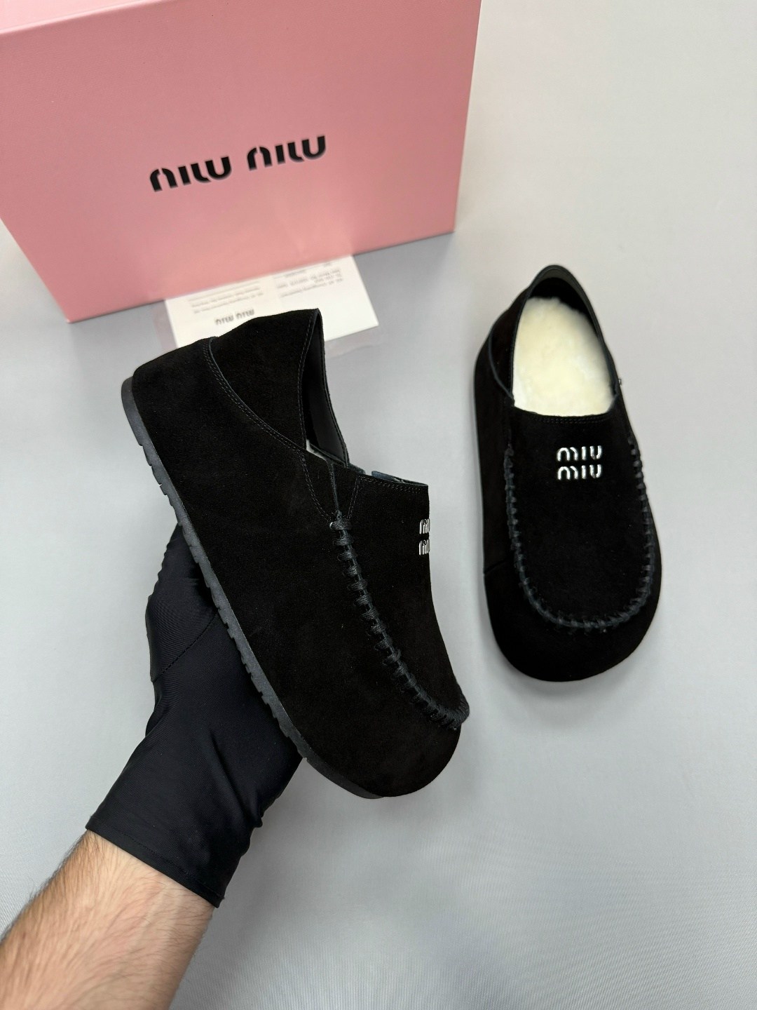лоферы miu miu,,женская ,мюли женские,мюли замшевые