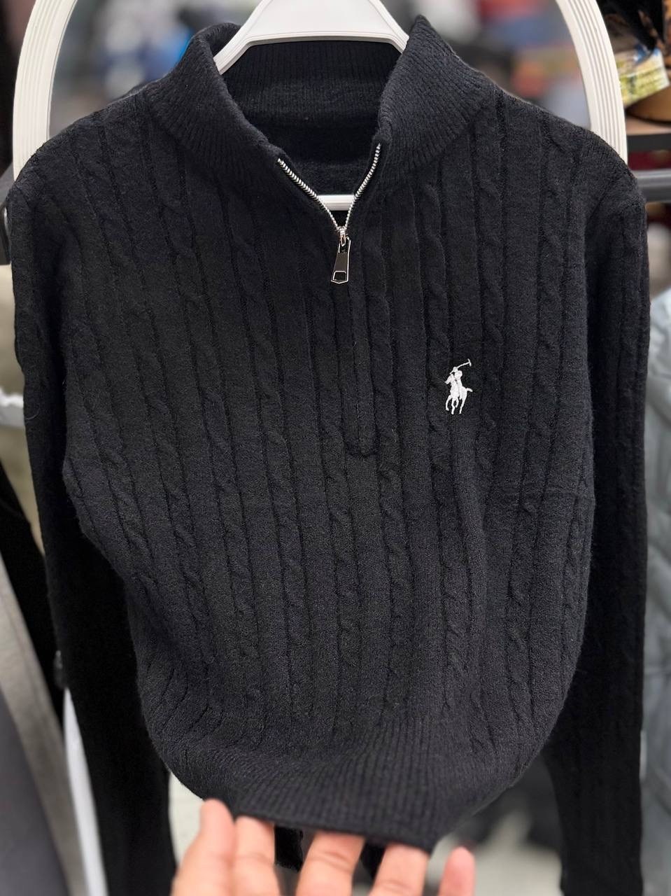 свитер polo ralph lauren,свитер поло,свитера мужская,вязаные свитера,коричневый джемпер