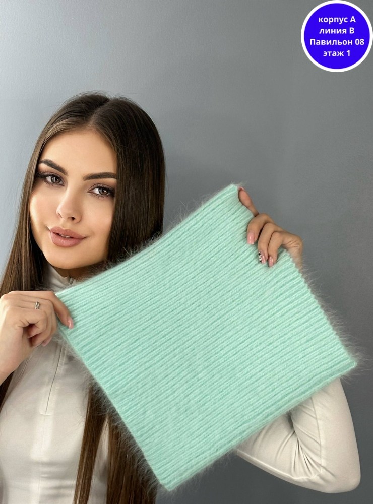 шарф снуд,снуд женский пушистый зимний вязаный из ангоры,женский снуд,шарф снуд из ангоры,снуд