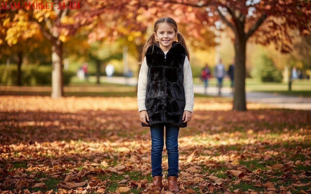 жилет детский меховой,детские меховые жилеты,меховая жилетка для девочки,жилетка детская меховая,меховая жилет