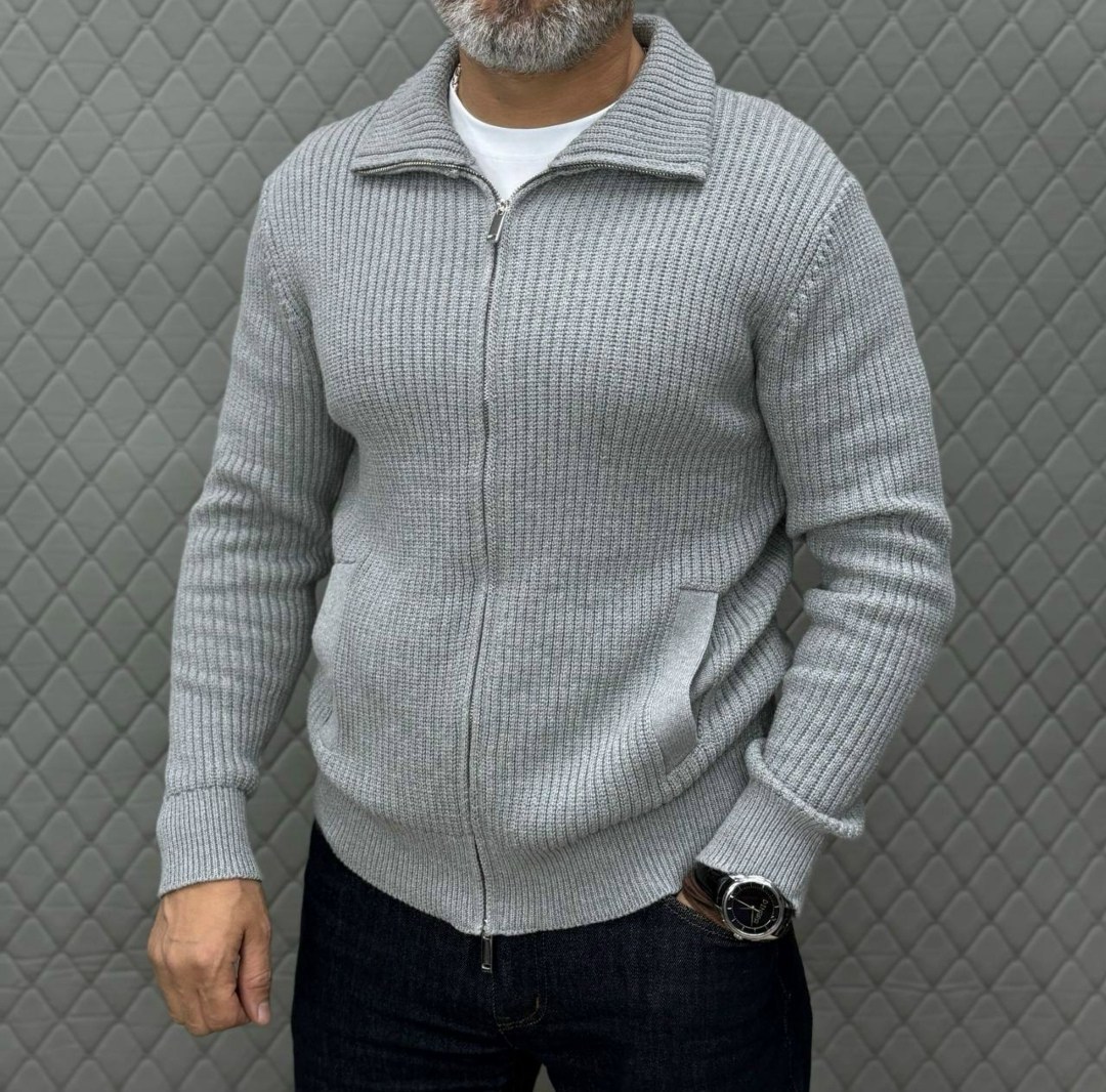 стильная кофта,мужская кофта,кофта на молнии,мужской вязаный кардиган,кардиган с воротником