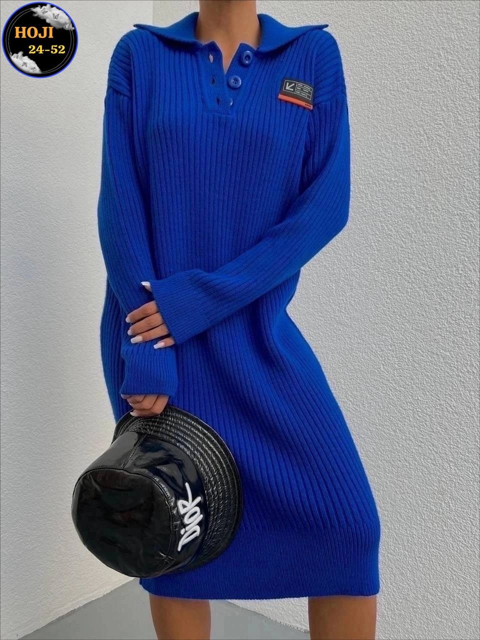 платье женское синее,платье вязаное,платье женские,вязаное платье женское,платье женское вязаное теплое