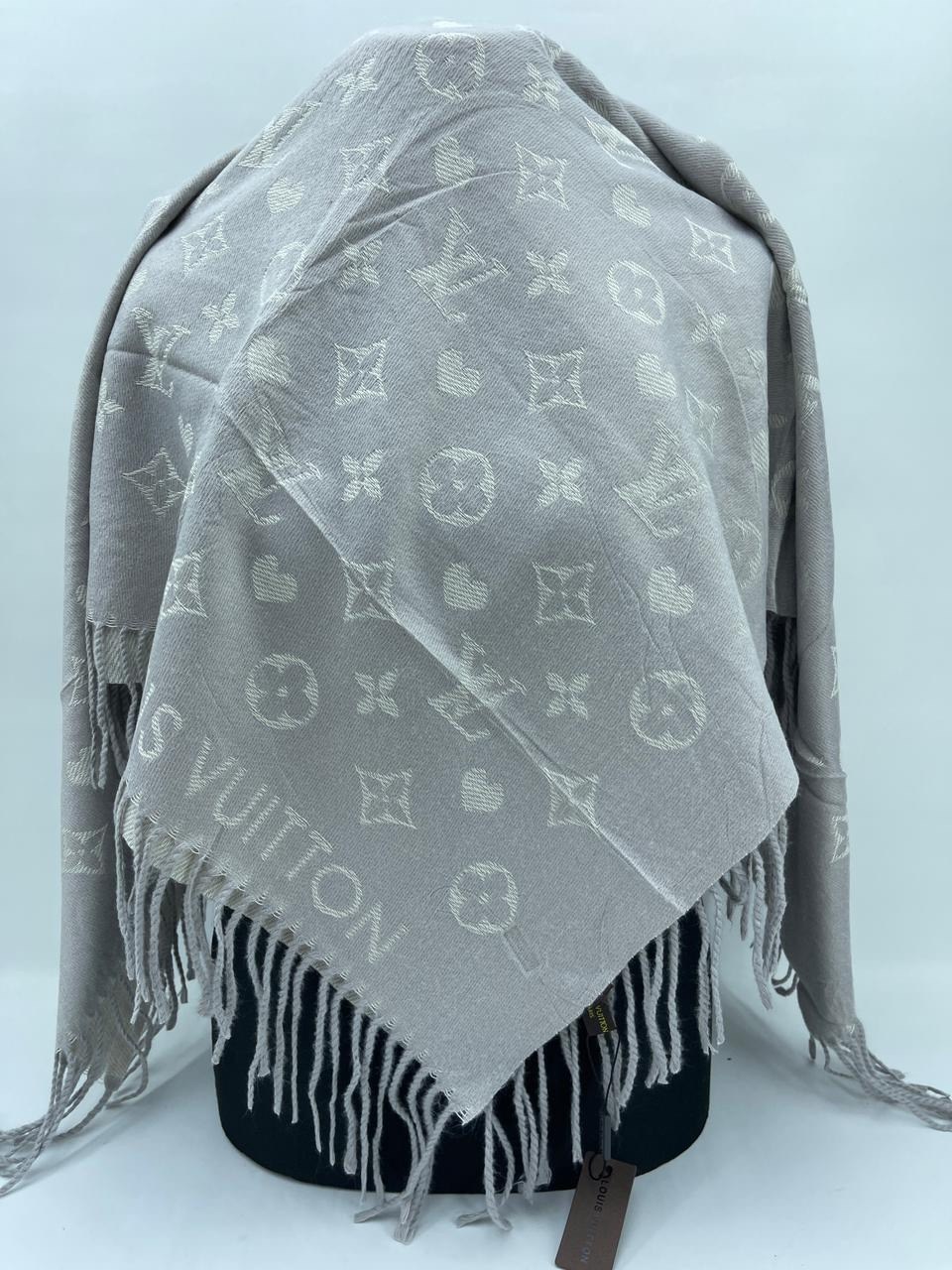 платок луи виттон,платок луи виттон синий,платок кашемировый,палантин женские,платки шарф