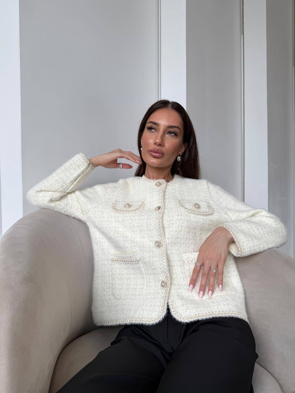 кардиган твидовый,жакет в стиле шанель,твидовый жакет chanel,белый твидовый пиджак zara,жакет твидовый укороченный