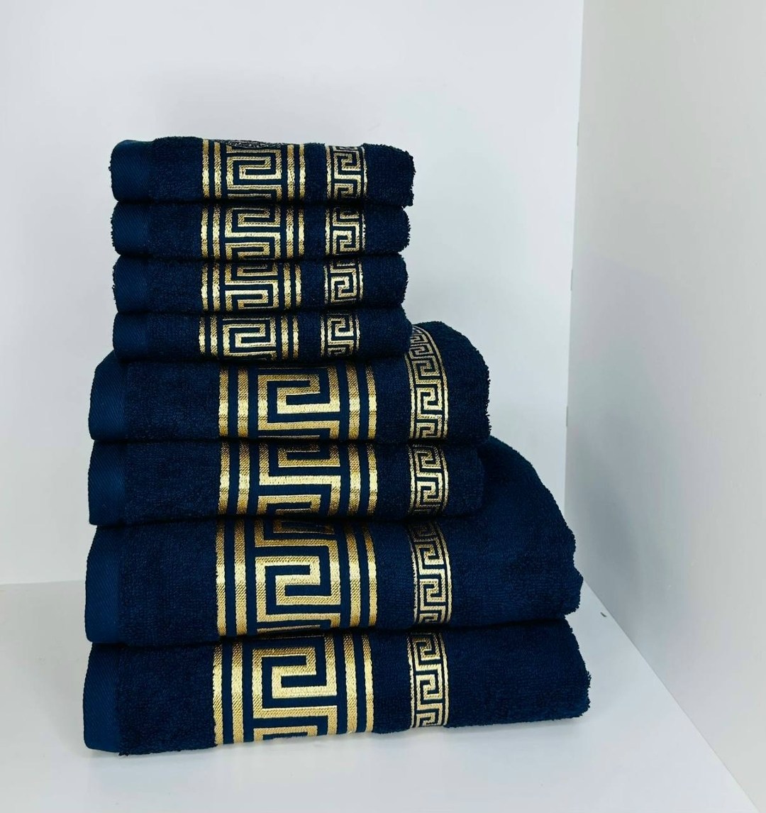 махровое полотенце,набор полотенец,набор махровых полотенец,полотенце синее,полотенце хлопковое