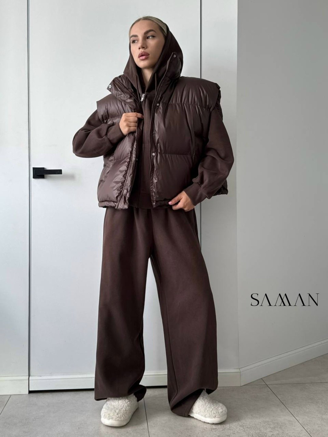 костюм тройка,костюм коричневый,стильные костюмы,женские костюмы,спортивные костюм