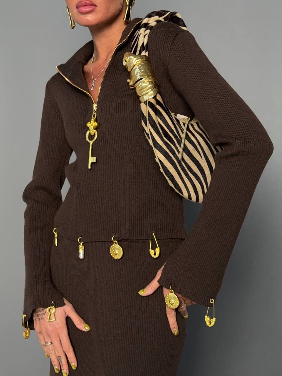 трикотажное платье,платье трикотажное макси,вязаное платье,платье идеальное,коричневое платье