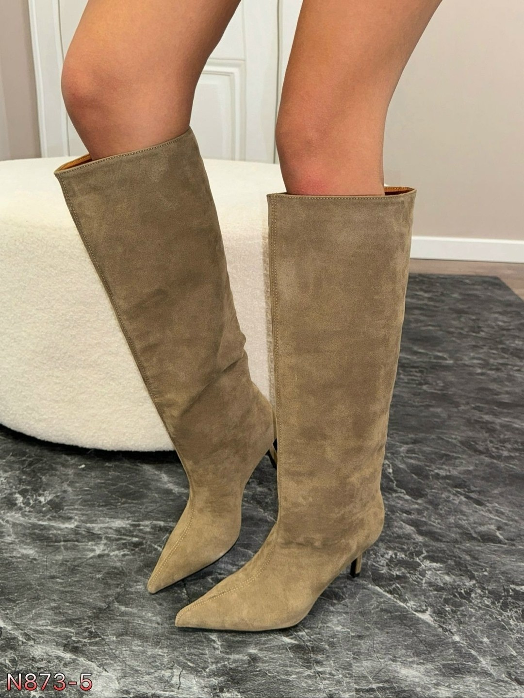 замшевые сапоги,,женские сапоги,сапоги серые,высокие сапоги
