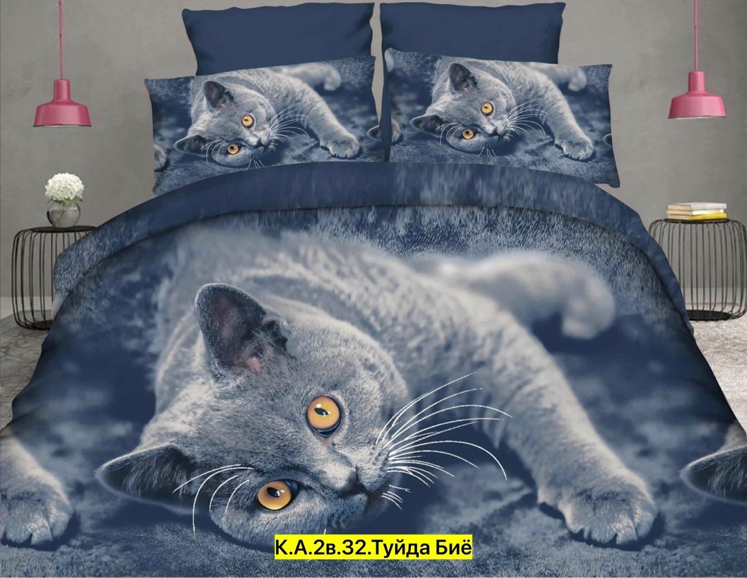 комплект постельного белья,постельное 3д львы,постельное белье король лев,белье постельное,постельное белье 3 d