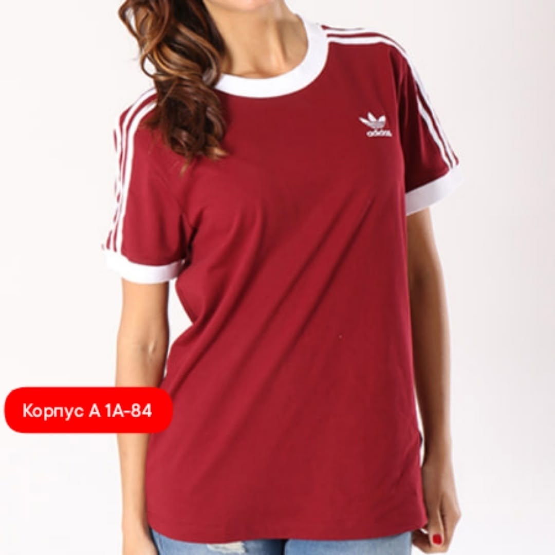 adidas tee,футболки адидас,футболка адидас женская,футболка адидас бордовая хлопок,футболка с длинным рукавом адидас женская