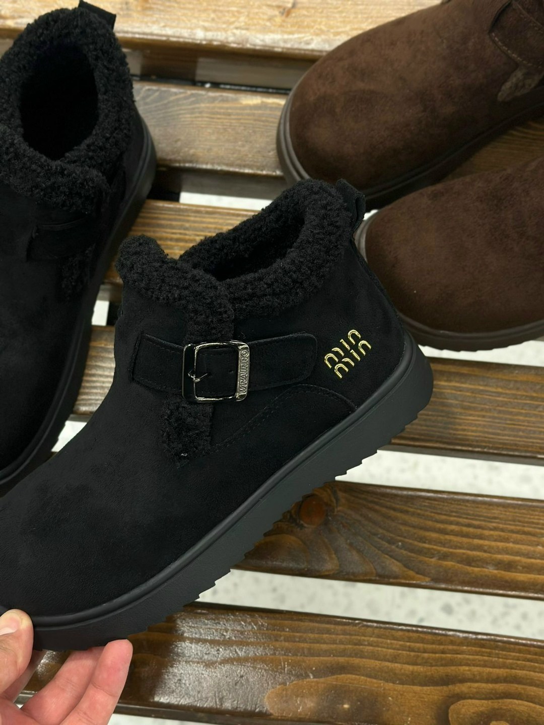 ,женские угги, зимняя, теплая, женская