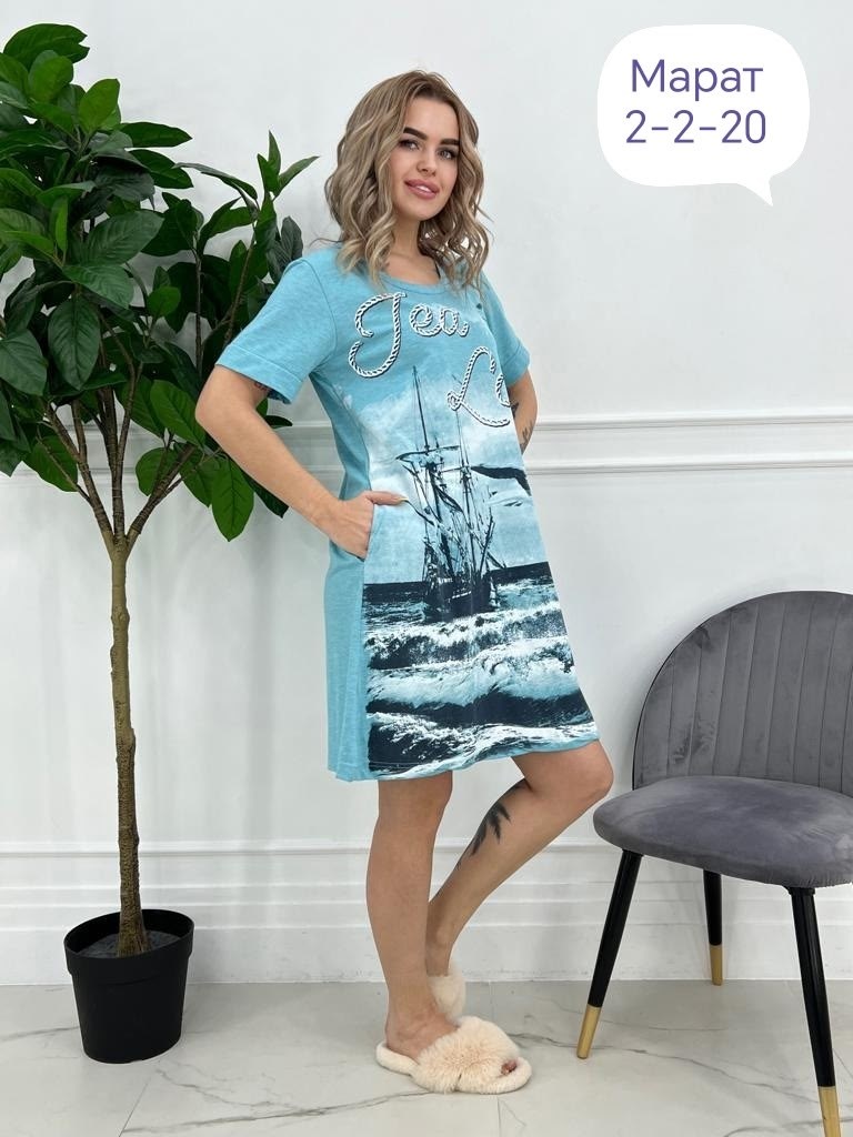 туника большие размеров,женская туника,туника голубая,женская домашняя туника,домашняя туника