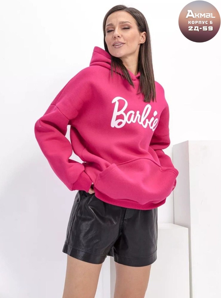 худи барби,толстовки женская,свитшот женская,худи оверсайз barbie,свитшот оверсайз barbie