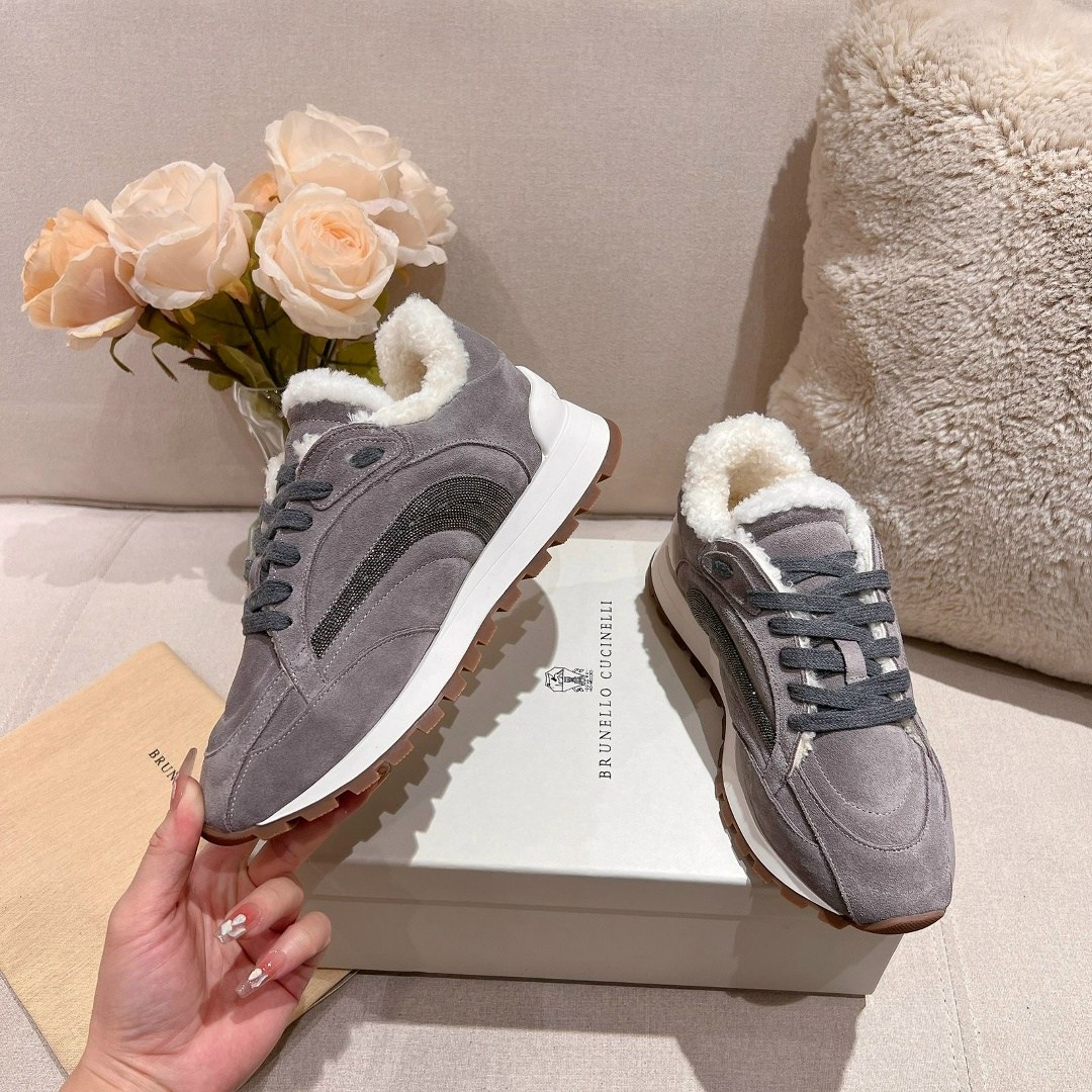 кроссовки brunello cucinelli,,кроссовки из замши,кроссовки женскиe,кроссовки для женщин