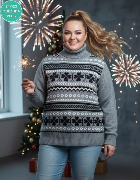 женский свитер,вязаный свитер с оленями,свитера с оленями,свитер джемпер,свитер зимние