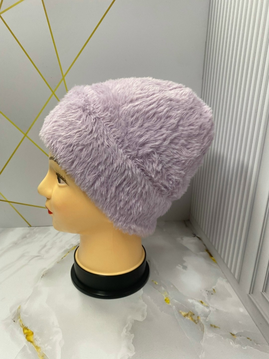 шапка женская зимняя из натурального меха,зимние женские шапки,меховая шапка,шапка женская зимняя из натурального меха кролика,женская шапка