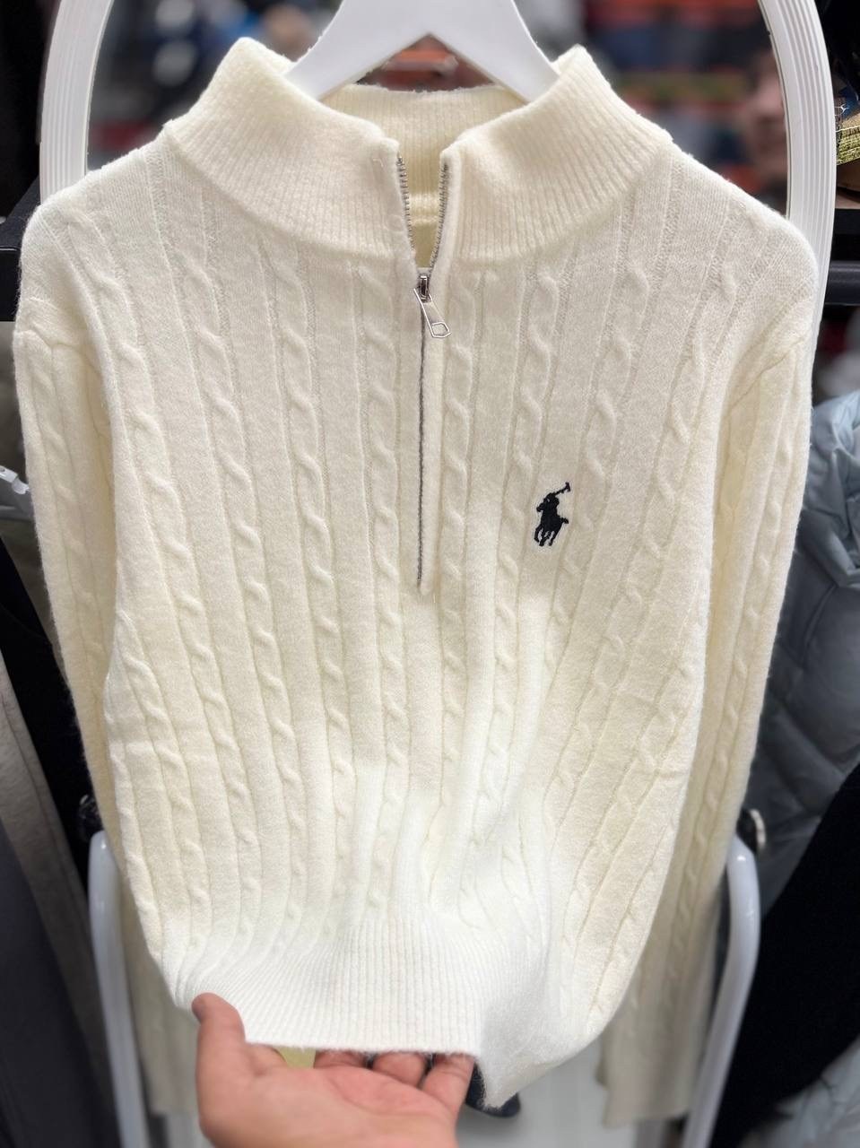 свитер polo ralph lauren,свитер поло,свитера мужская,вязаные свитера,коричневый джемпер