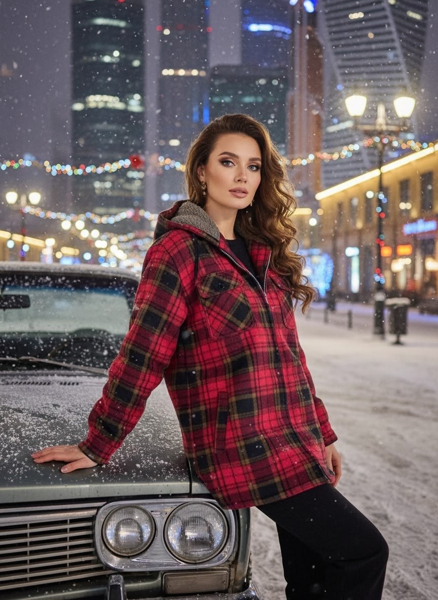 рубашка женская,рубашка теплая женская,рубашка теплая в клетку,стильное пальто,женская рубашка в клетку