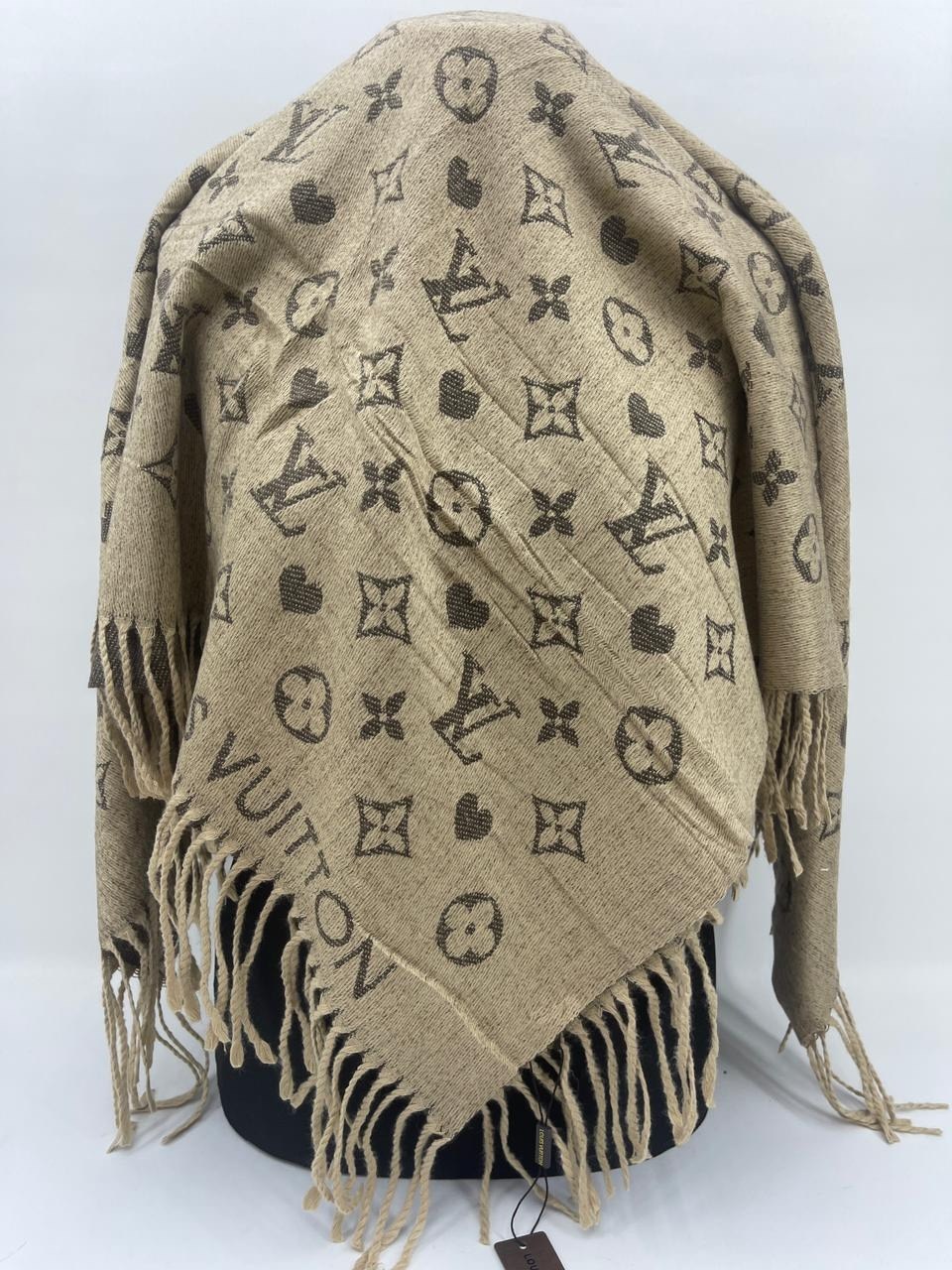 платок шелковый луи виттон,палантин теплый,платок кашемировый,палантин теплый женский,кашемировый шарф теплый