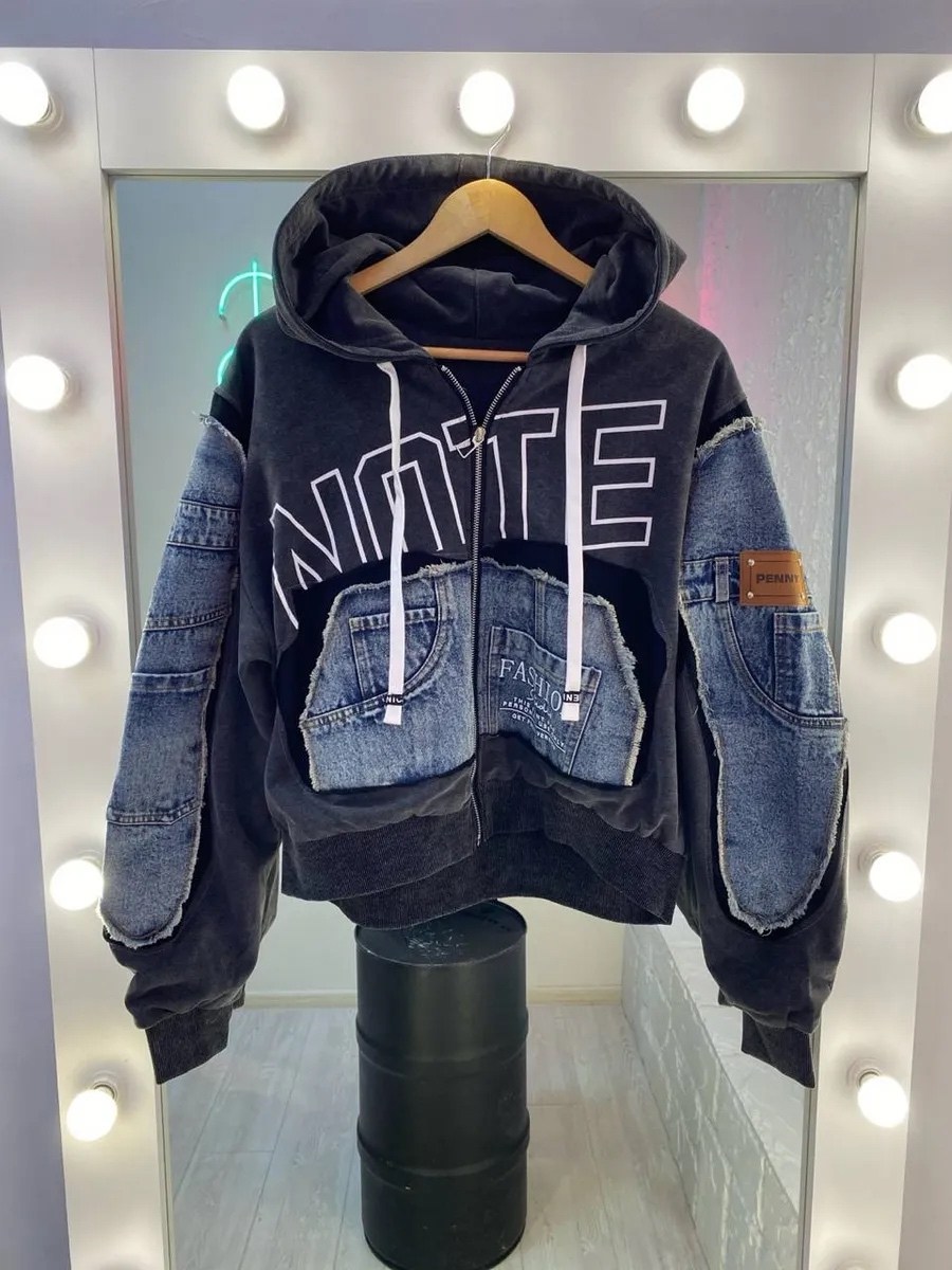 джинсовая куртка,стильная куртка,куртка модная,джинсовая женская куртка,джинсовая куртка с капюшоном