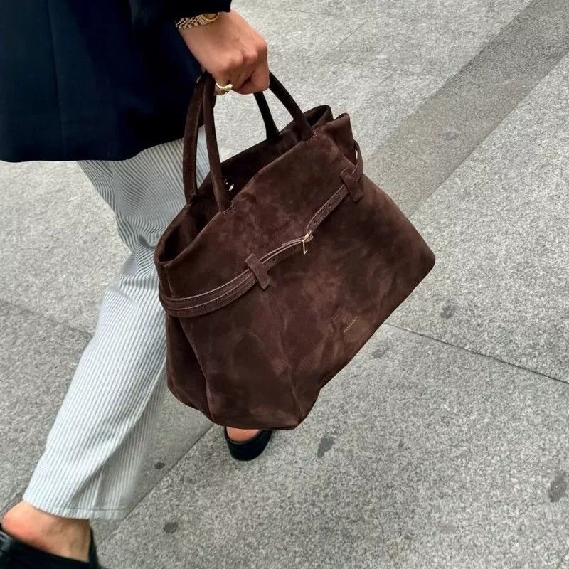 коричневая замшевая сумка,замшевая сумка,сумка замшевая женская,сумка большая замшевая,модная сумка