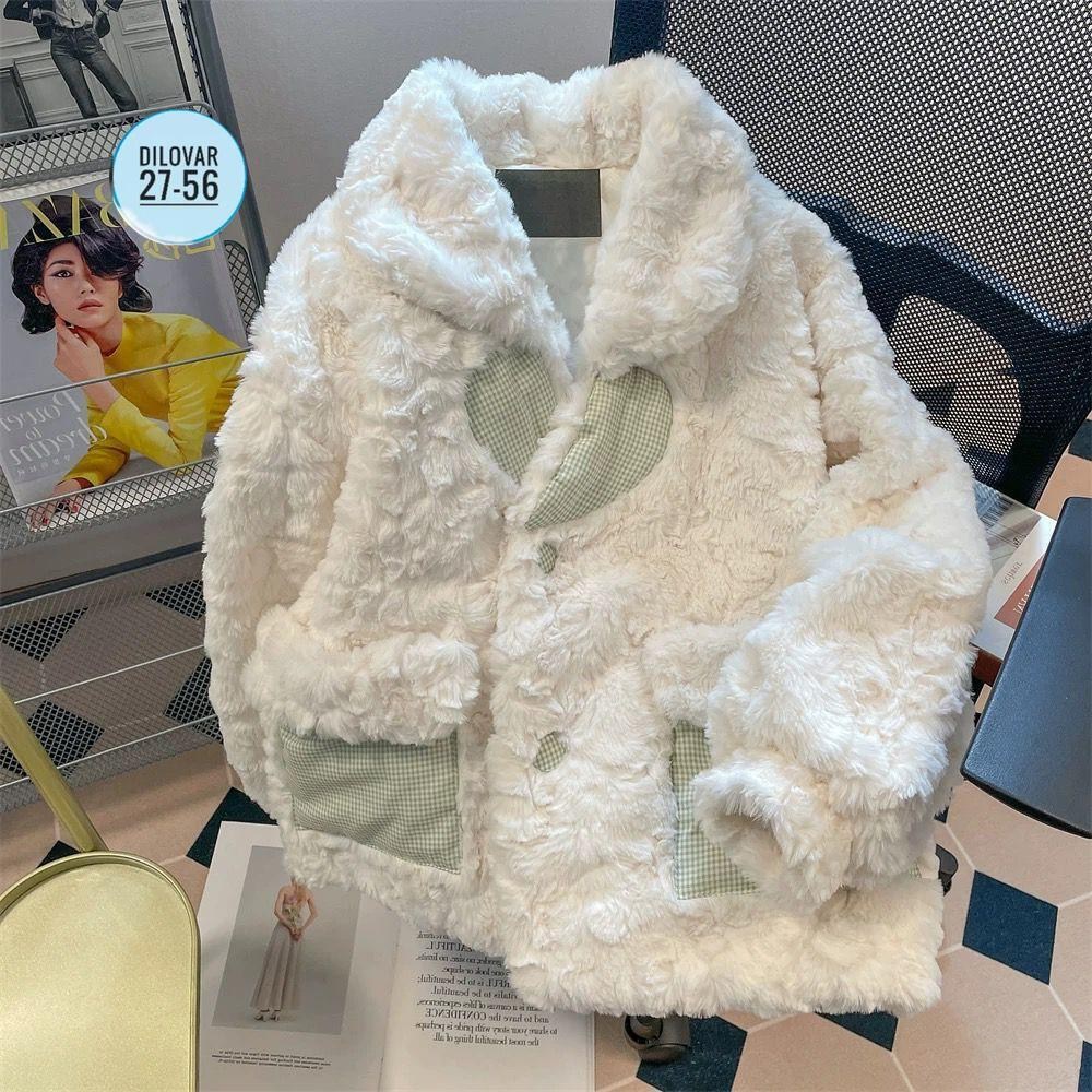 пальто из искусственного меха,куртка из искусственного меха,меховое пальто,плюшевое пальто,женское плюшевое пальто