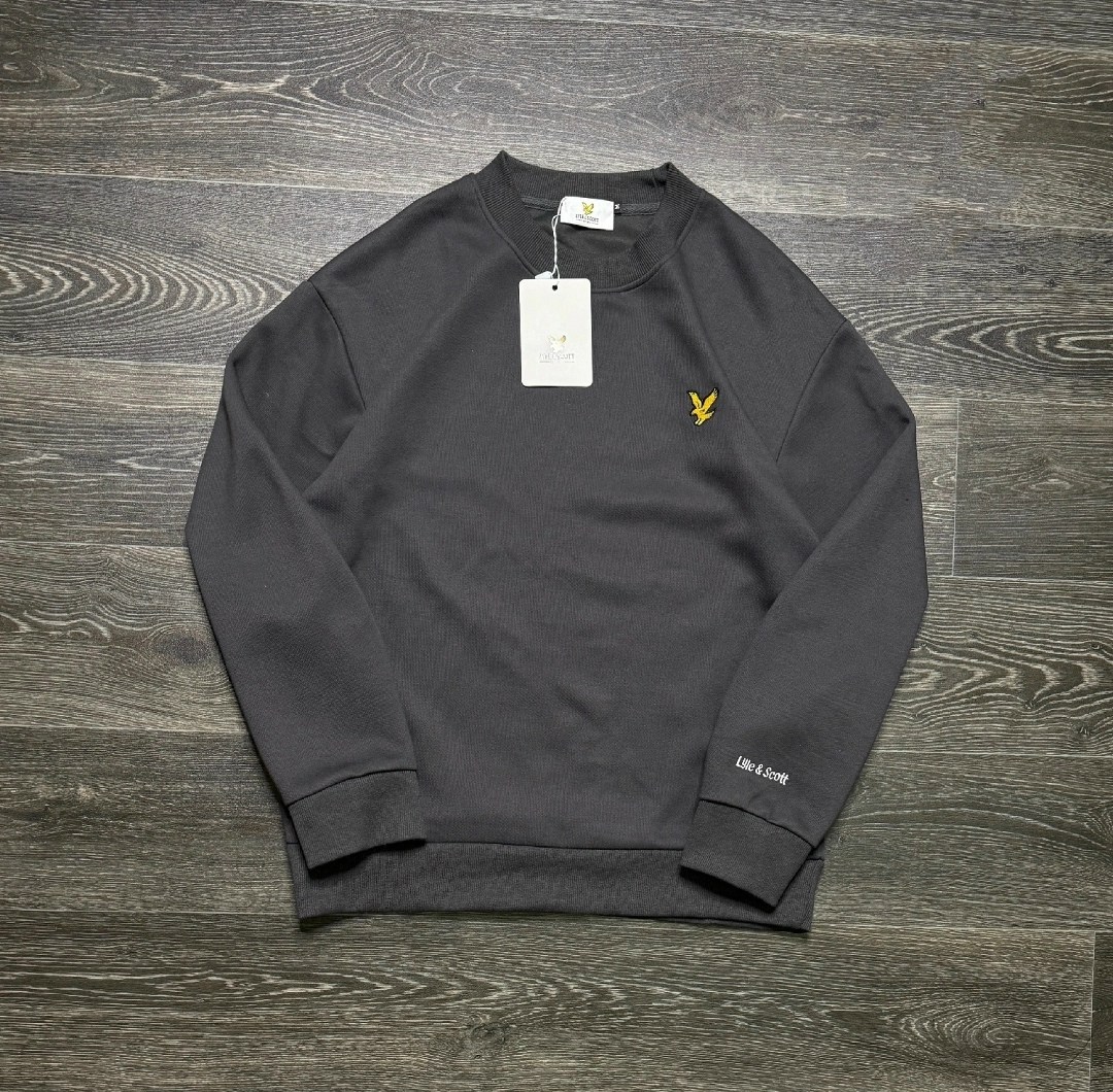стильный свитшот,свитшот lyle scott,серый свитшот,мужские свитшоты,свитер свитшот
