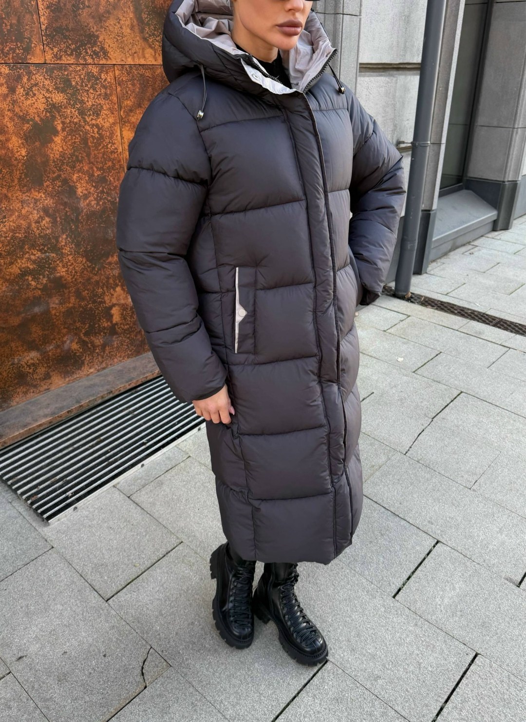 пуховик длинный,пуховик пальто,черный пуховик,пуховик,пуховик зимний длинный с капюшон