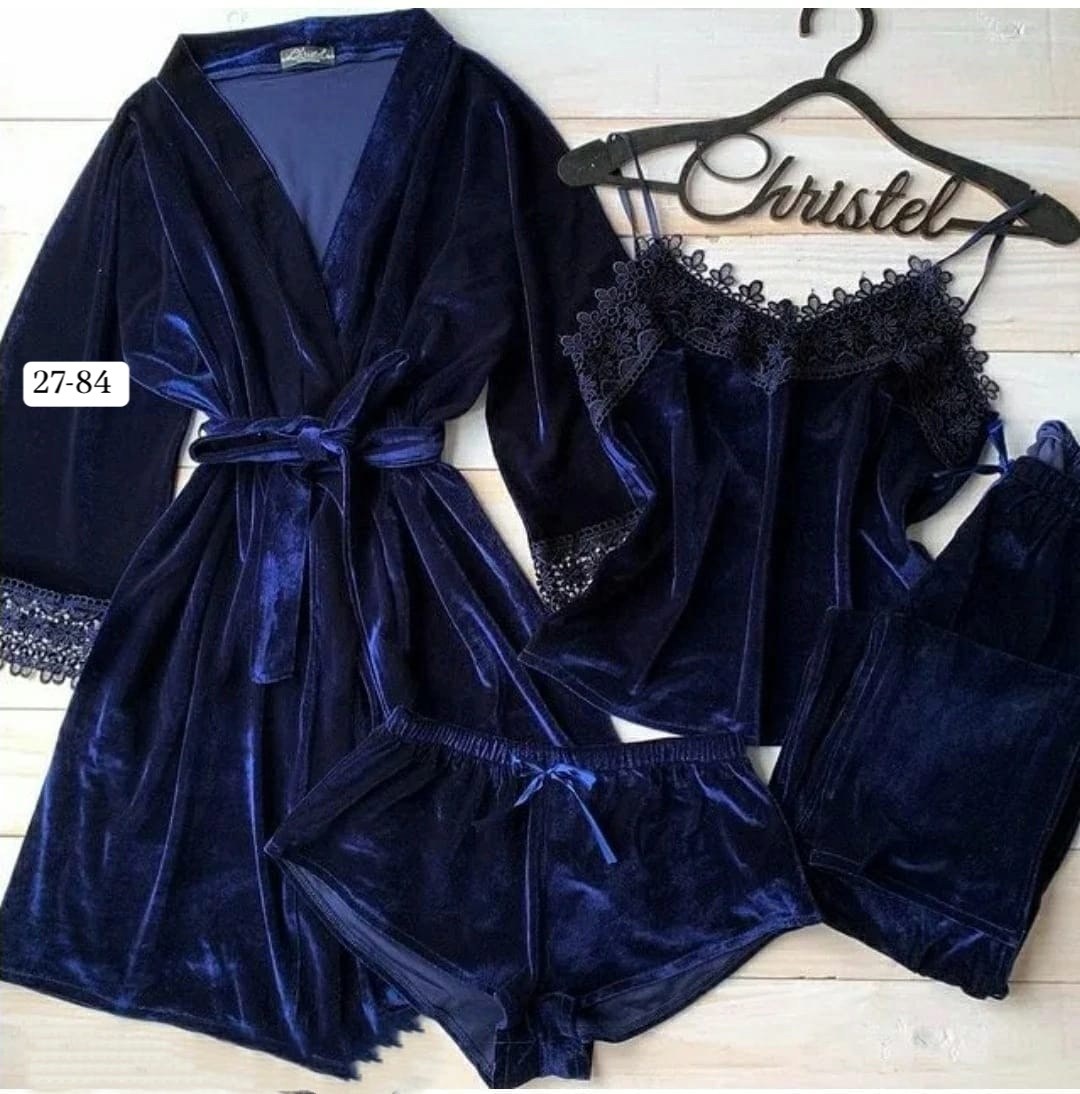 пижама женская велюровая тройка,пеньюар женский комплект велюр,пижама велюр,пижама женская велюр,пижама велюр 4в1 виктория