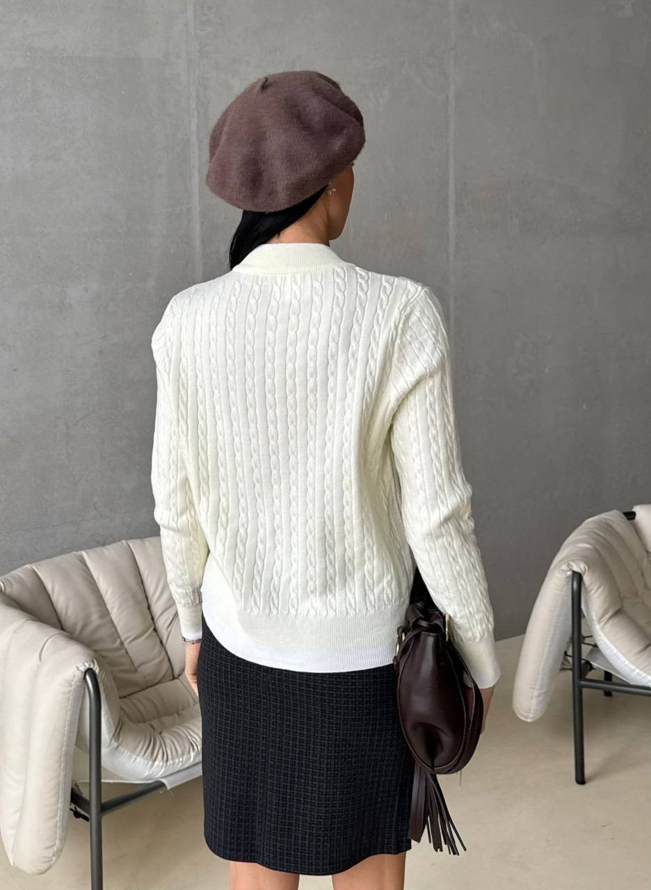 кардиган молочный,кардиган на пуговицах,кардиган вязаное,кардиган,трикотажный кардиган на пуговицах