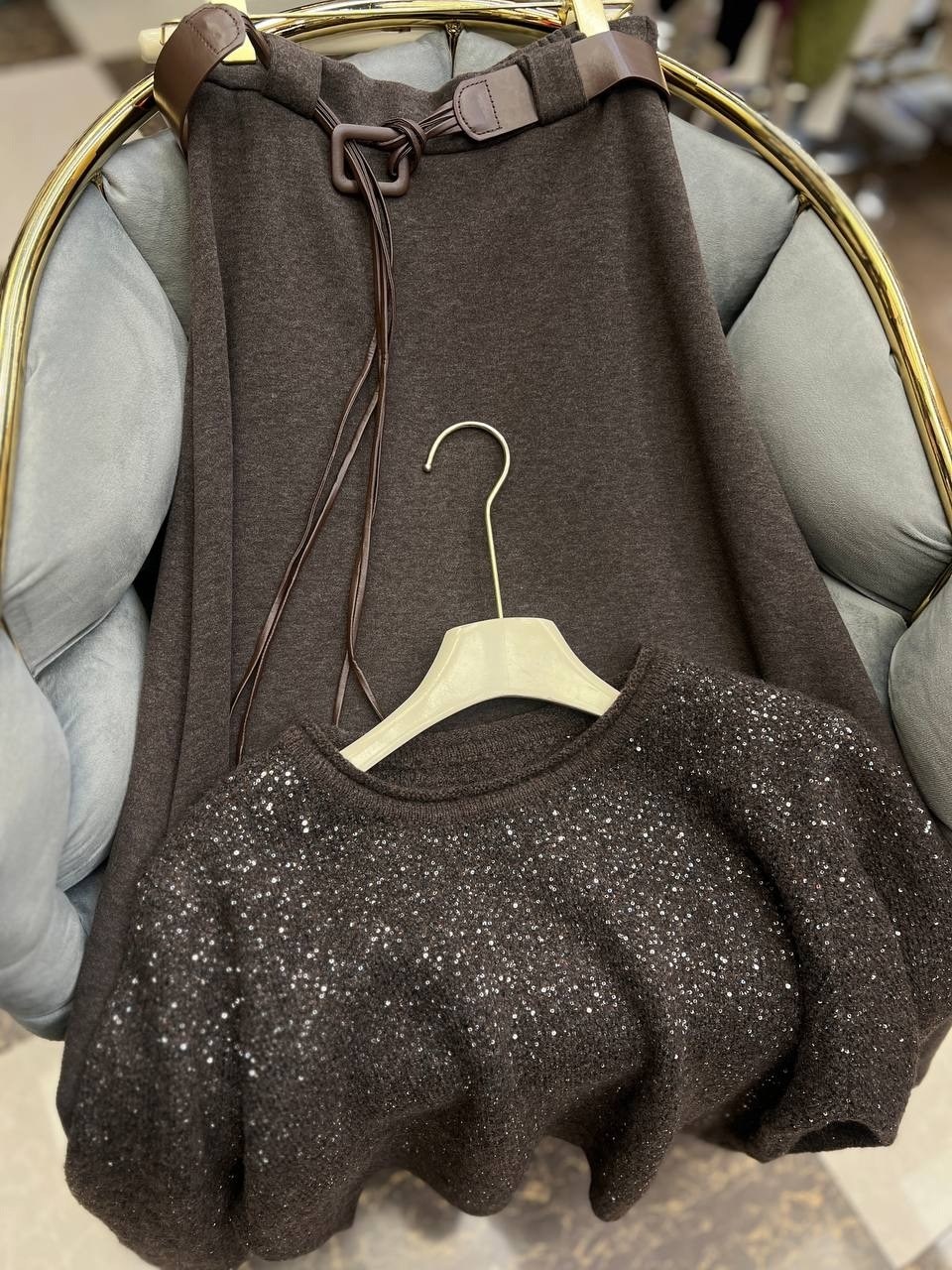 юбка средней длины,шерстяная юбка,женская трикотажная юбка средней длины,трикотажная юбка,юбка с поясом