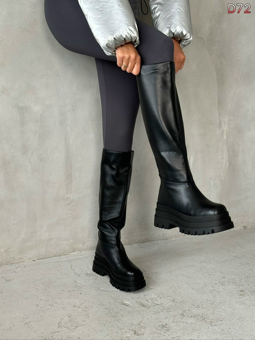 женские демисезонные ботфорты,,женские ботфорты,ботфорты женские на платформе,сапоги женские высокие