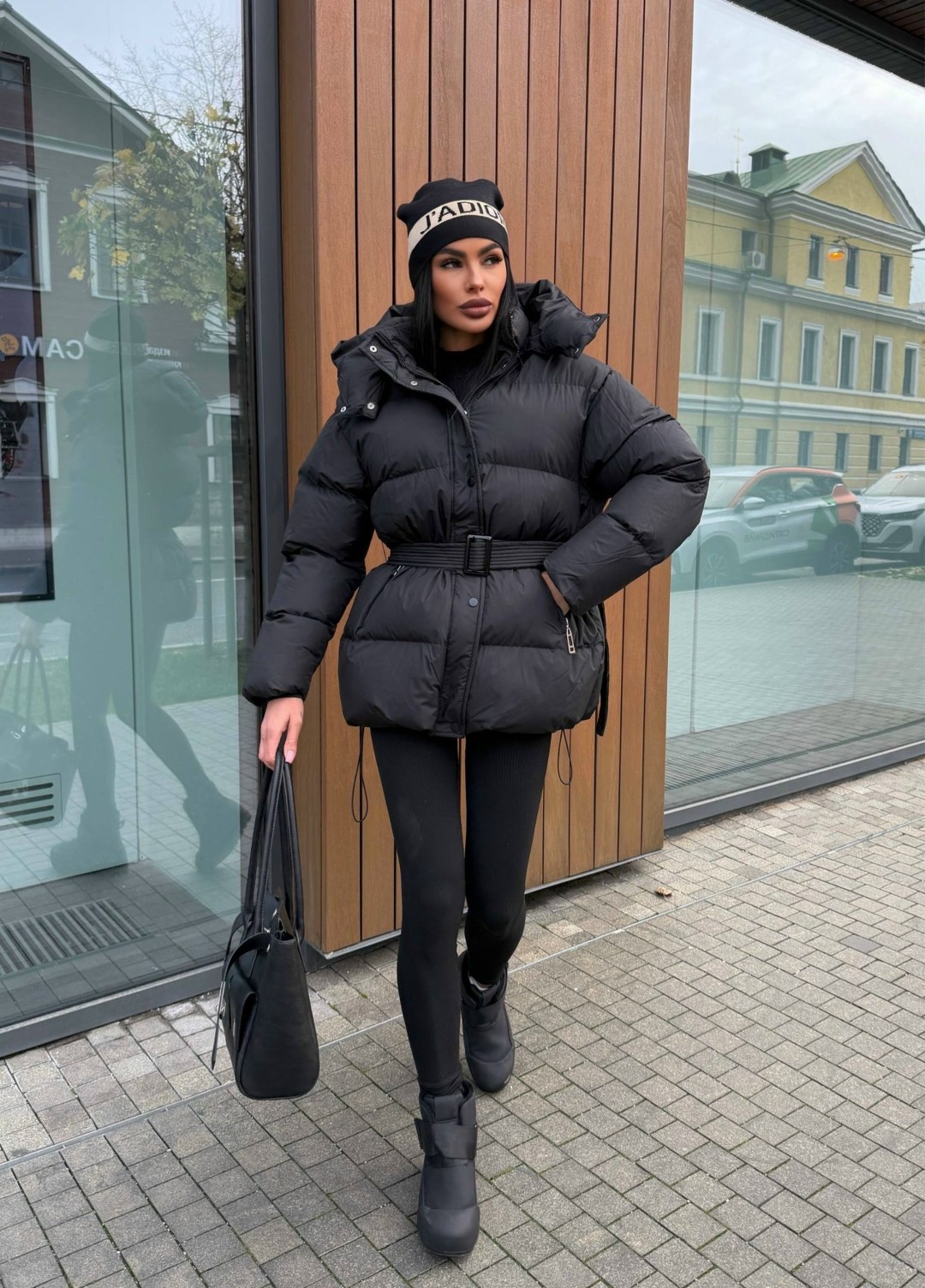 стильные пуховики,зимние куртки,куртка пуховик,куртка оверсайз,объемный пуховик