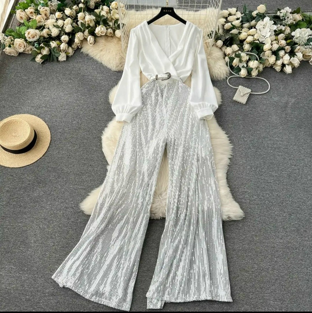 элегантные комбинезоны,женские комбинезоны,модное платье,женский комбинезон с длинными рукавами,модный комбинезон