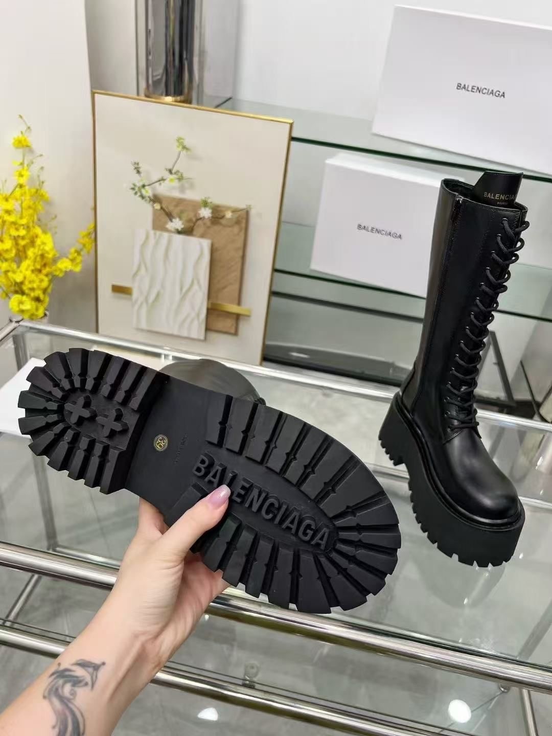 ,женские сапоги,сапоги balenciaga,ботинки баленсиага,модная женская