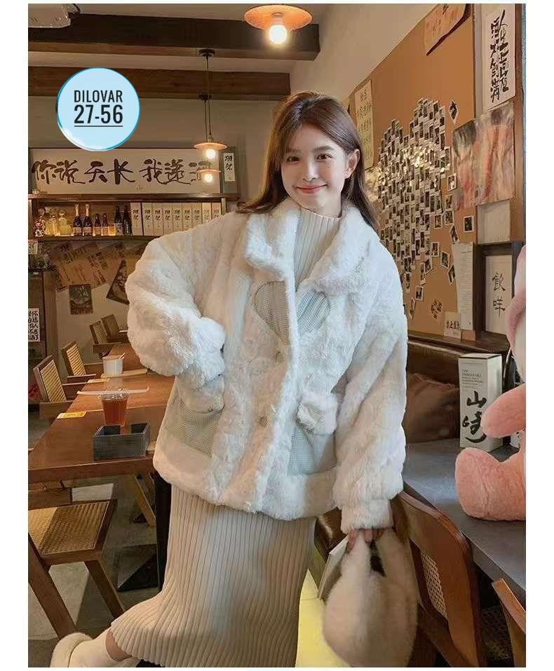 пальто из искусственного меха,куртка из искусственного меха,меховое пальто,плюшевое пальто,женское плюшевое пальто