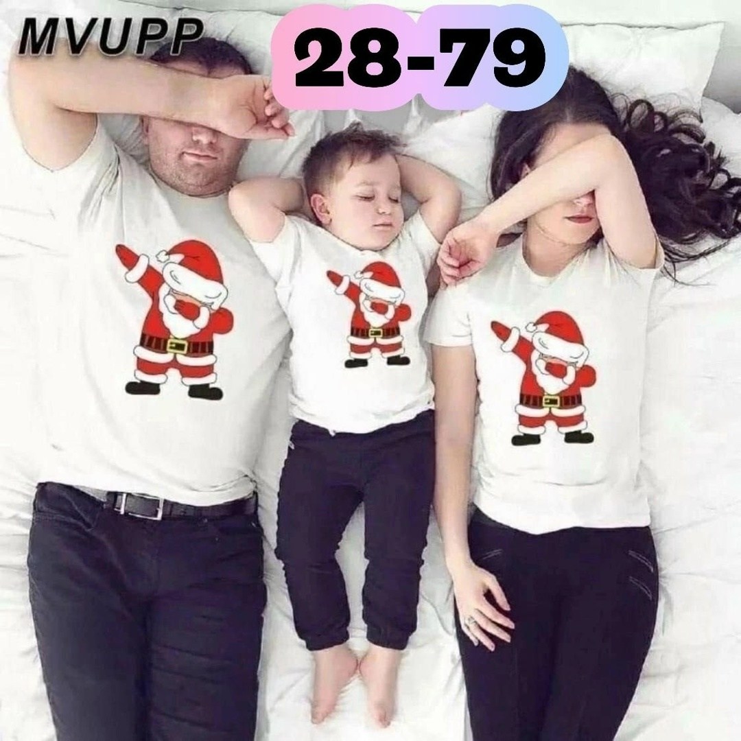 новогодние футболки для всей семьи,семейные новогодние футболки,одежда для семьи,семейные футболки,новогодние футболки