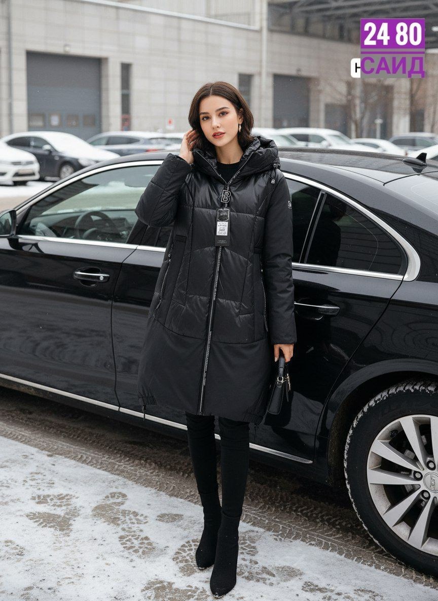 женская зимняя куртка удлиненная,женские пуховики,зимние куртки,пуховик зимний длинный с капюшон,куртка женская зимняя