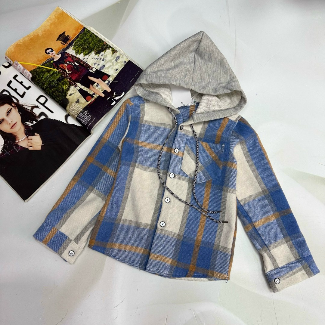 рубашка для девочек,рубашка с капюшоном,рубашка в клетку с капюшоном для девочки,рубашка в клетку с капюшоном,рубашка клетчатая комбинированная с капюшоном