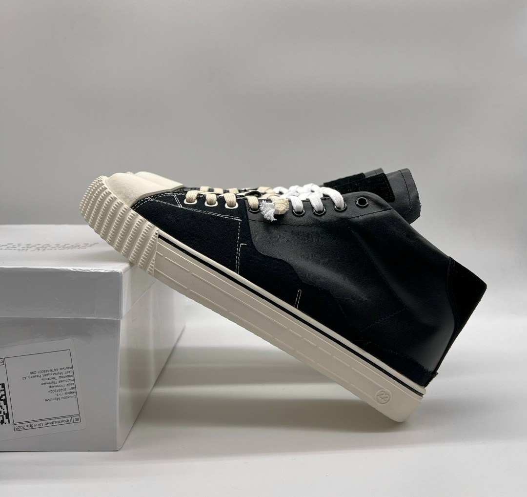 кеды maison margiela,,мужские кеды,высокие кроссовки,высокие кеды