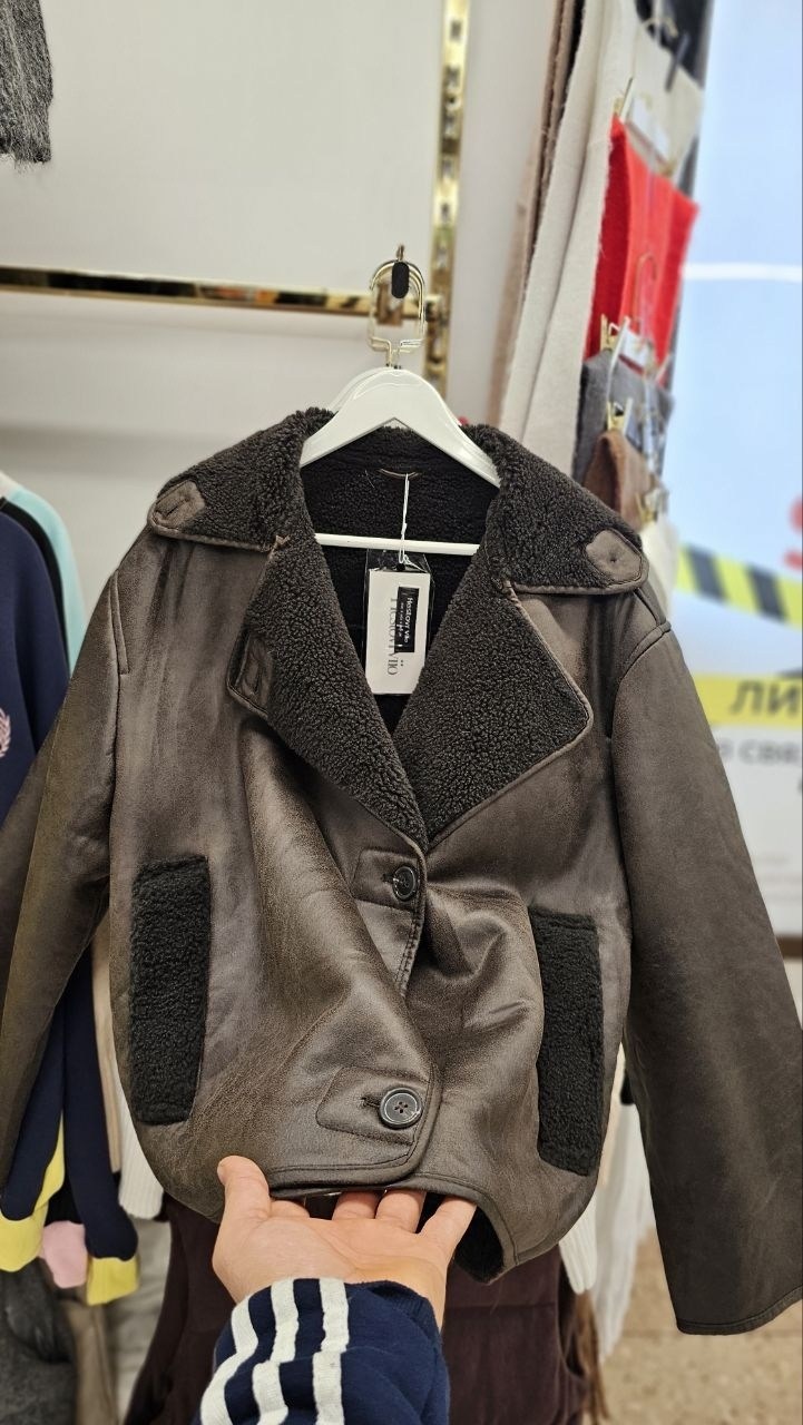 куртка дубленка,куртка из овчины,стильная дубленка,замшевая куртка,дубленка женская