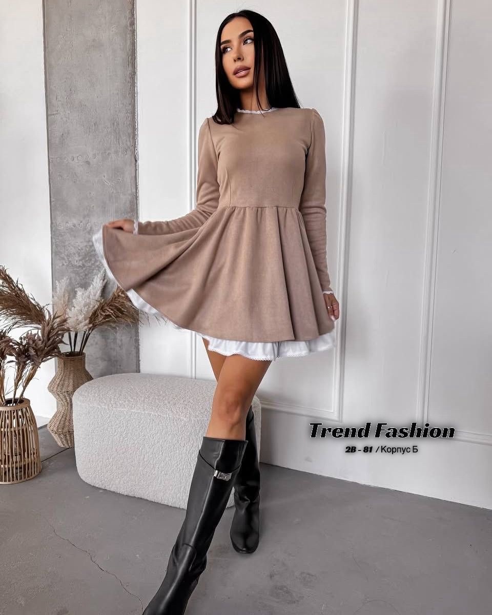 платье замшевое короткое,платье серое,нарядное платье,платье теплое,замшевое платье