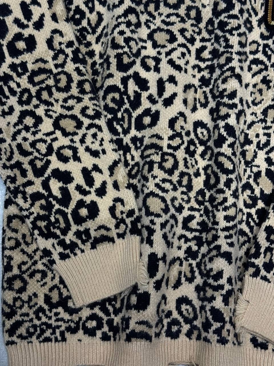 женский вязаный кардиган с леопардовым принтом,кофта кардиган,леопардовые кардиганы,кардиган леопардовый принт,модные кардиганы