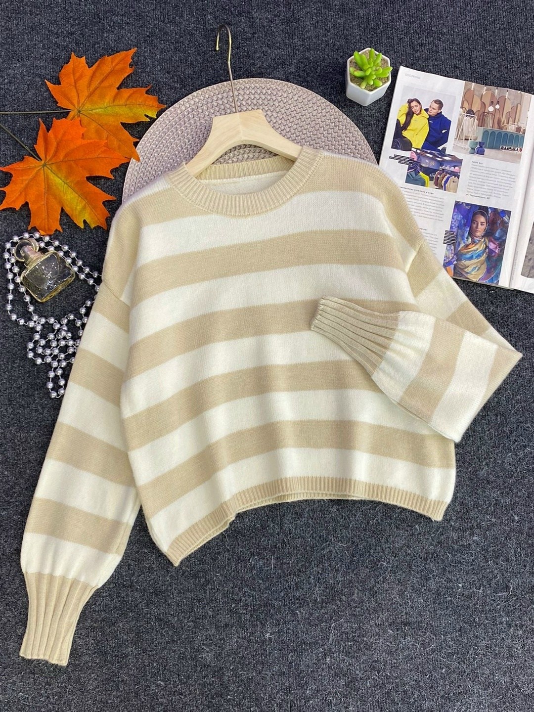 женский свитер в полоску,женский трикотажный свитер в полоску,свитер в полоску,свитера женские,свитер женский вязаный