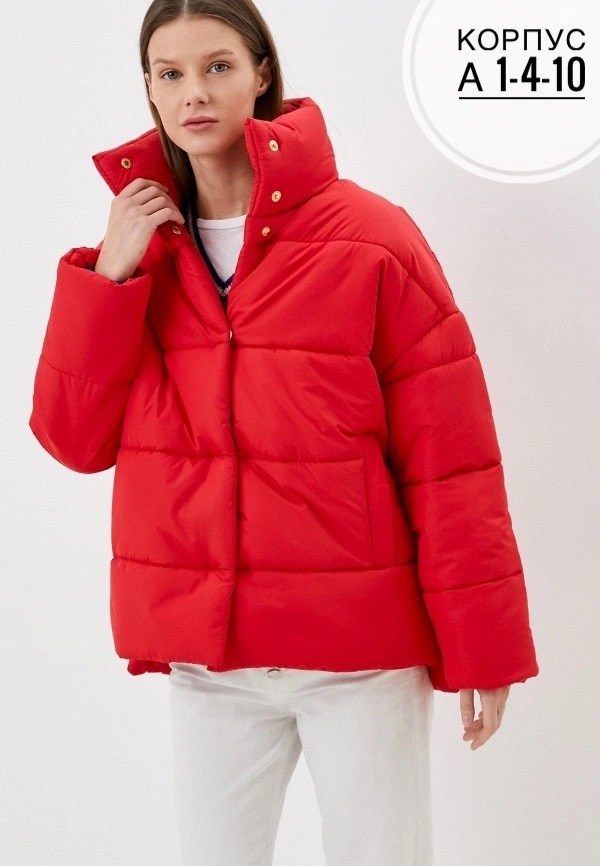 пуховик баон,красный пуховик,lime куртка красная женская,демисезонная куртка,куртка женская