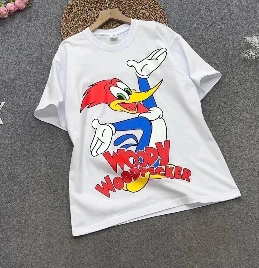 футболки оверсайз,детская футболка,футболки модные,футболка дятел вуди