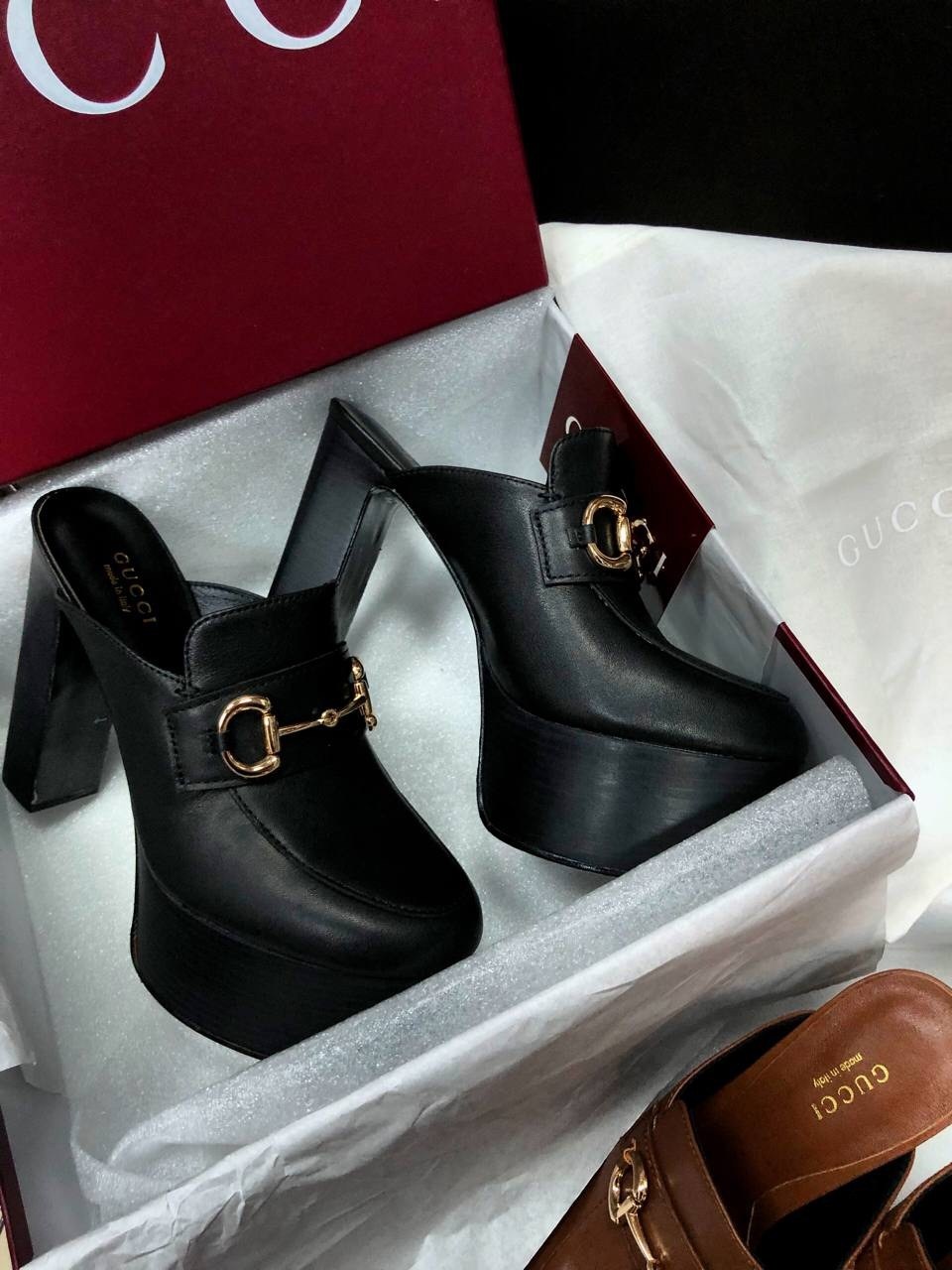 обувь,мюли gucci,gucci princetown fur mules,мюли гуччи,кожаные мюли gucci