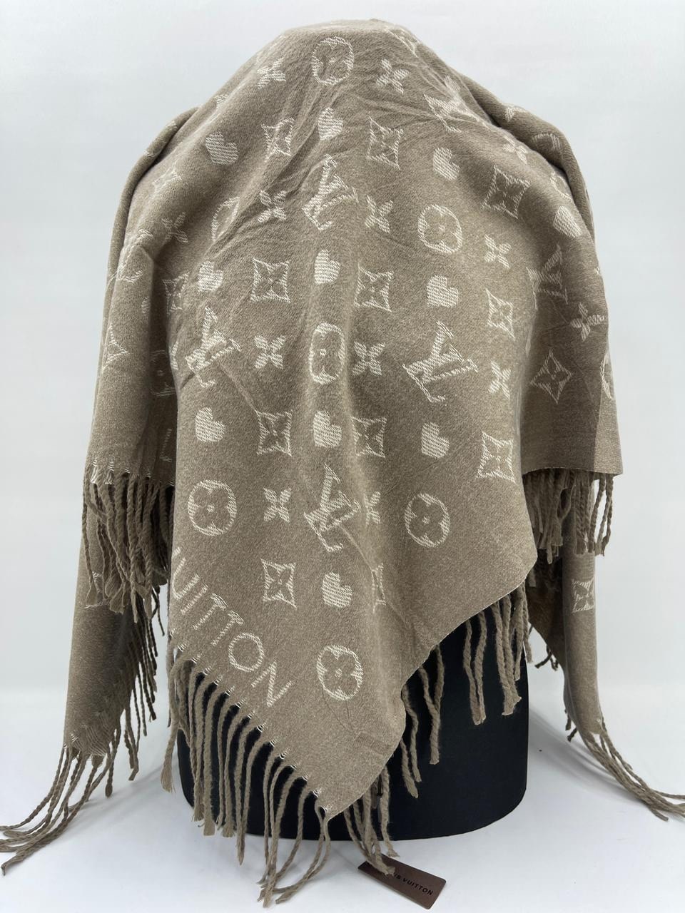 платок луи виттон,платок луи виттон синий,платок кашемировый,палантин женские,платки шарф