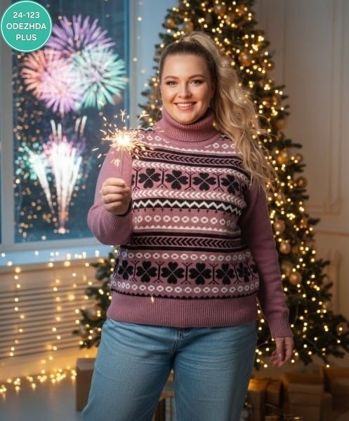 женский свитер,вязаный свитер с оленями,свитера с оленями,свитер джемпер,свитер зимние