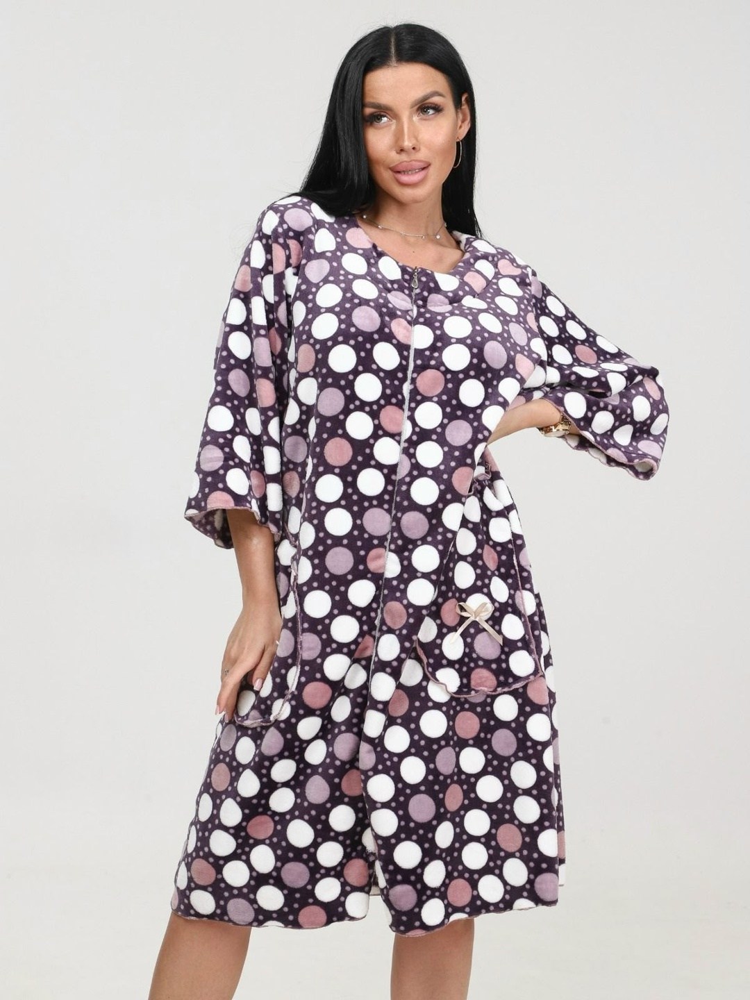 женский халат,халат велюровый,халат женский домашний теплый велюровый на молнии,женский велюровый халат,халат женский велюр